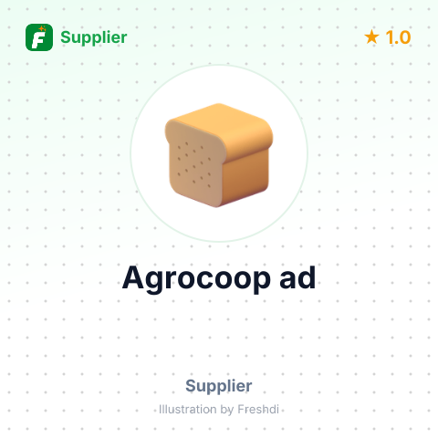 Agrocoop ad – summary card, no photo uploaded yet