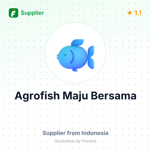 Agrofish Maju Bersama  – summary card, no photo uploaded yet
