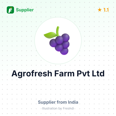 Agrofresh Farm Pvt Ltd  – summary card, no photo uploaded yet