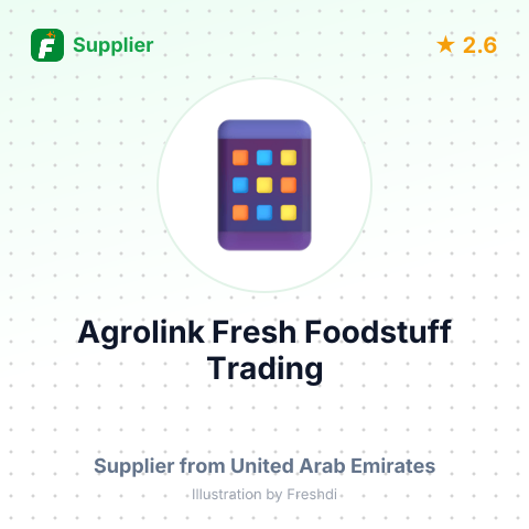 Agrolink Fresh Foodstuff Trading – summary card, no photo uploaded yet