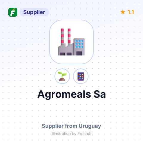 Agromeals Sa  – summary card, no photo uploaded yet