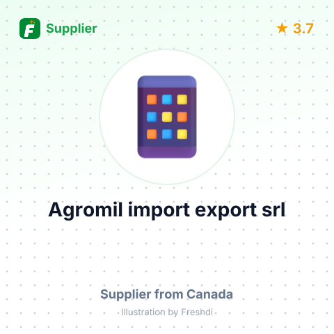 Agromil import export srl – summary card, no photo uploaded yet