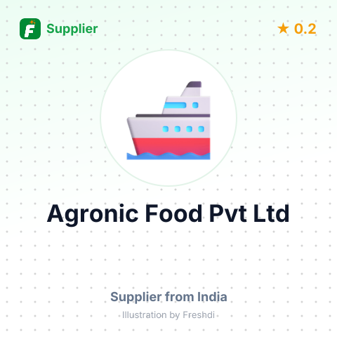 Agronic Food Pvt Ltd – summary card, no photo uploaded yet