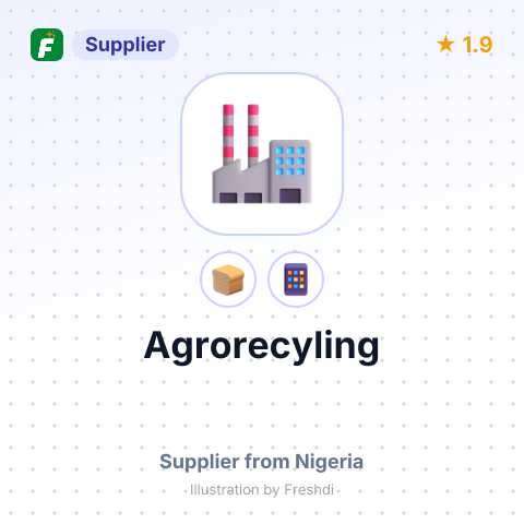 Agrorecyling – summary card, no photo uploaded yet