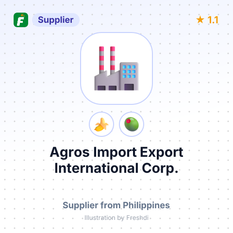 Agros Import Export International Corp.  – summary card, no photo uploaded yet