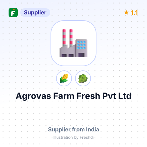 Agrovas Farm Fresh Pvt Ltd – summary card, no photo uploaded yet