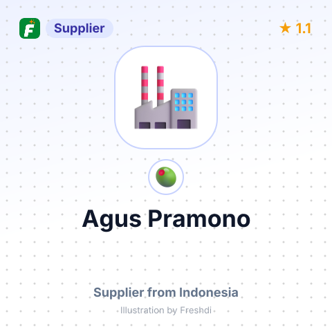 Agus Pramono – summary card, no photo uploaded yet