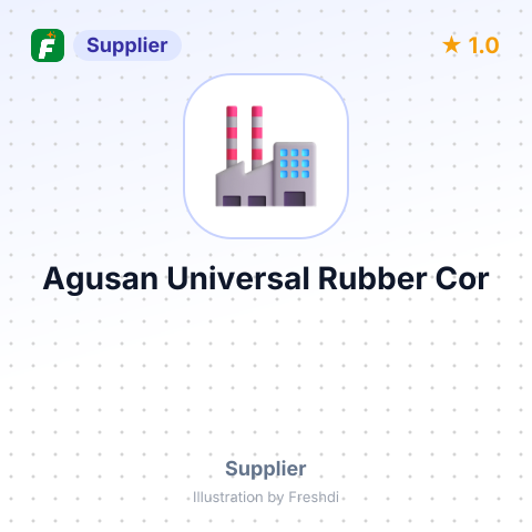 Agusan Universal Rubber Cor – summary card, no photo uploaded yet