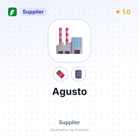 Agusto – summary card, no photo uploaded yet