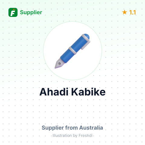 Ahadi Kabike – summary card, no photo uploaded yet