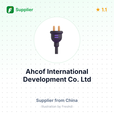 Ahcof International Development Co. Ltd – summary card, no photo uploaded yet