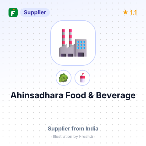 Ahinsadhara Food & Beverage – summary card, no photo uploaded yet