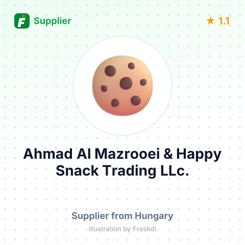 Ahmad Al Mazrooei & Happy Snack Trading LLc. – summary card, no photo uploaded yet