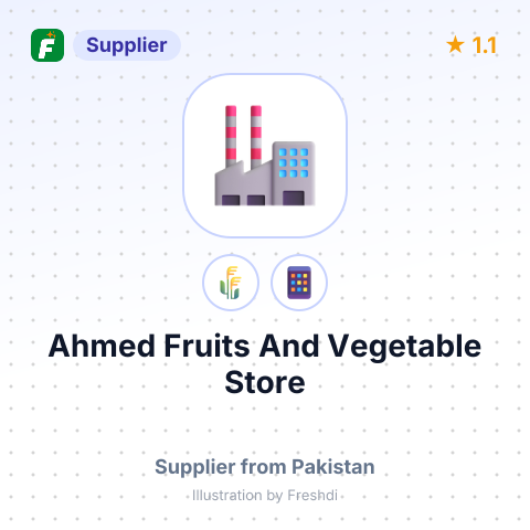 Ahmed Fruits And Vegetable Store  – summary card, no photo uploaded yet