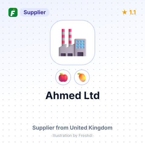 Ahmed Ltd  – summary card, no photo uploaded yet