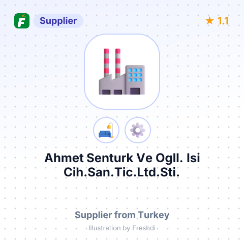 Ahmet Senturk Ve Ogll. Isi Cih.San.Tic.Ltd.Sti. – summary card, no photo uploaded yet