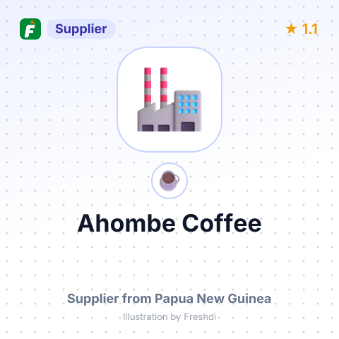 Ahombe Coffee  – summary card, no photo uploaded yet