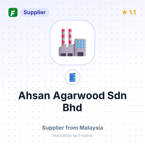Ahsan Agarwood Sdn Bhd – summary card, no photo uploaded yet