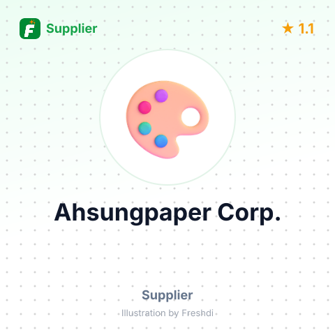 Ahsungpaper Corp. – summary card, no photo uploaded yet