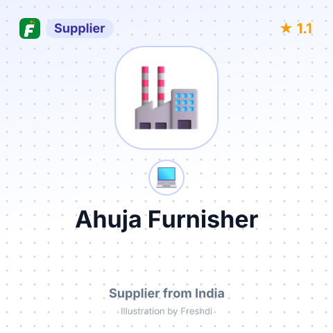 Ahuja Furnisher – summary card, no photo uploaded yet