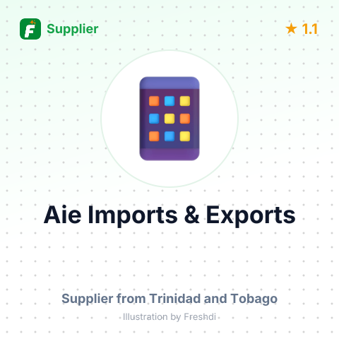 Aie Imports & Exports  – summary card, no photo uploaded yet