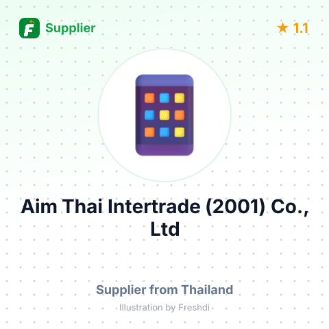 Aim Thai Intertrade (2001) Co., Ltd  – summary card, no photo uploaded yet