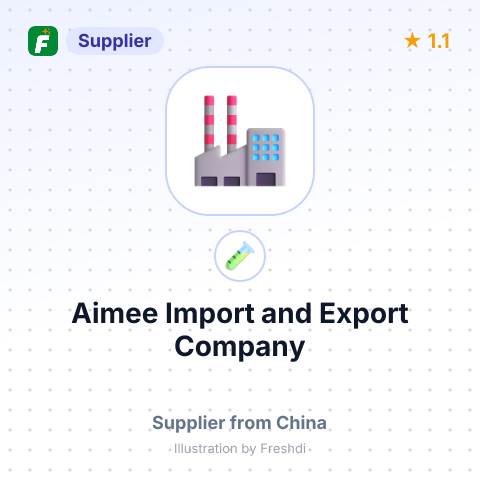 Aimee Import and Export Company – summary card, no photo uploaded yet