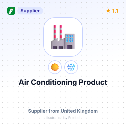 Air Conditioning Product – summary card, no photo uploaded yet