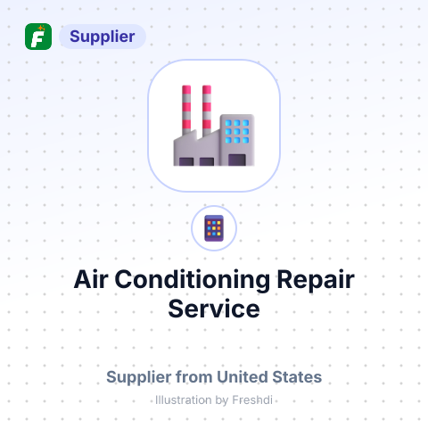 Air Conditioning Repair Service – summary card, no photo uploaded yet
