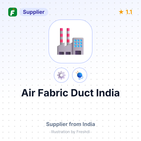 Air Fabric Duct India – summary card, no photo uploaded yet
