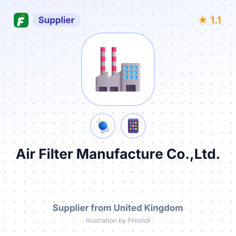Air Filter Manufacture Co.,Ltd. – summary card, no photo uploaded yet