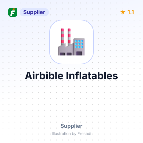 Airbible Inflatables – summary card, no photo uploaded yet
