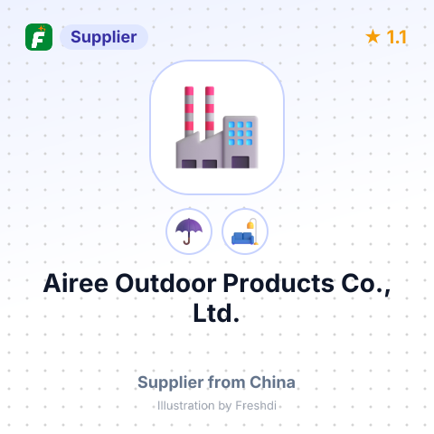 Airee Outdoor Products Co., Ltd. – summary card, no photo uploaded yet