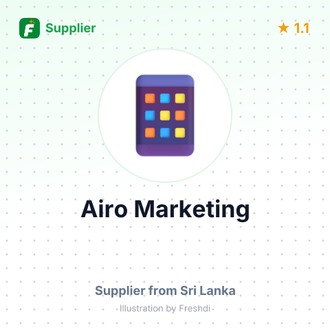 Airo Marketing  – summary card, no photo uploaded yet