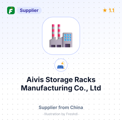 Aivis Storage Racks Manufacturing Co., Ltd – summary card, no photo uploaded yet
