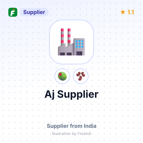 Aj Supplier – summary card, no photo uploaded yet
