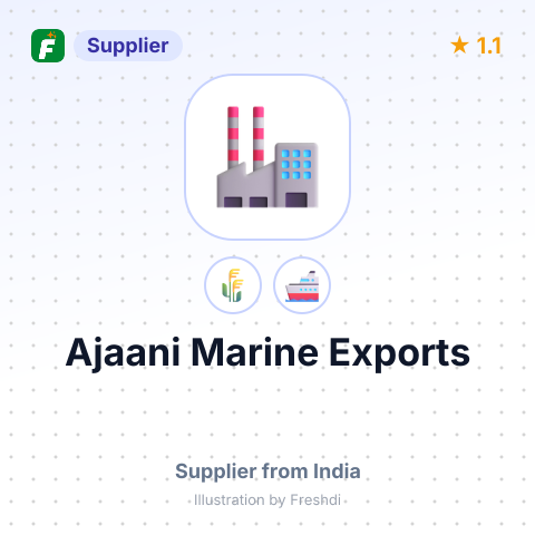 Ajaani Marine Exports  – summary card, no photo uploaded yet