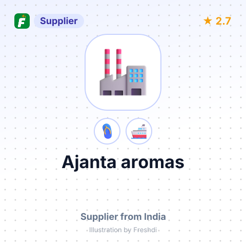 Ajanta aromas – summary card, no photo uploaded yet
