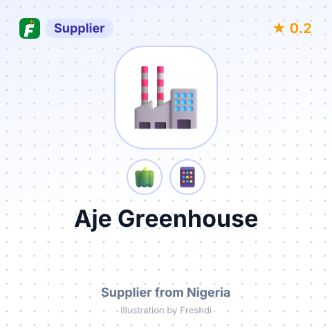 Aje Greenhouse – summary card, no photo uploaded yet