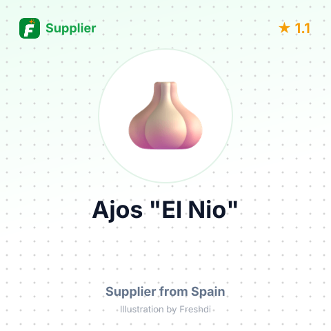 Ajos "El Nio" – summary card, no photo uploaded yet