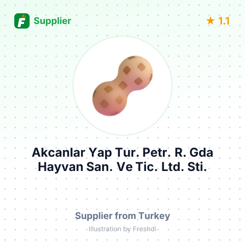 Akcanlar Yap Tur. Petr. R. Gda Hayvan San. Ve Tic. Ltd. Sti.  – summary card, no photo uploaded yet