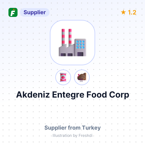 Akdeniz Entegre Food Corp – summary card, no photo uploaded yet