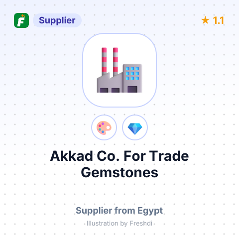 Akkad Co. For Trade Gemstones – summary card, no photo uploaded yet