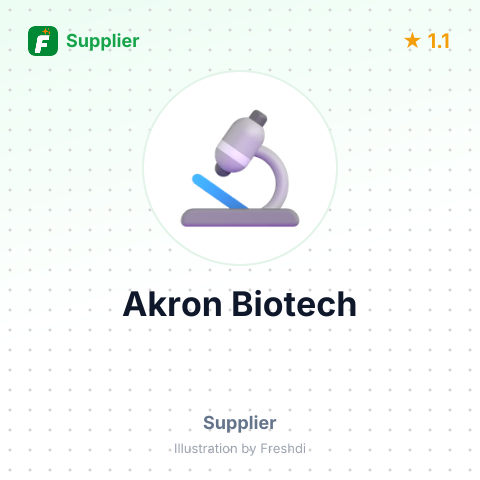 Akron Biotech – summary card, no photo uploaded yet