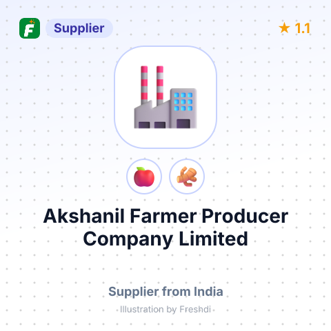 Akshanil Farmer Producer Company Limited  – summary card, no photo uploaded yet