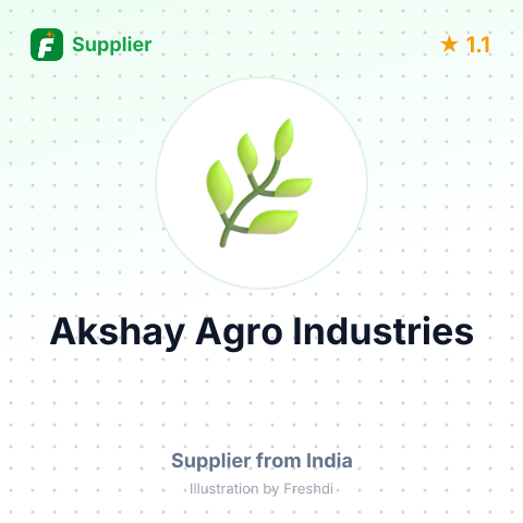 Akshay Agro Industries   – summary card, no photo uploaded yet