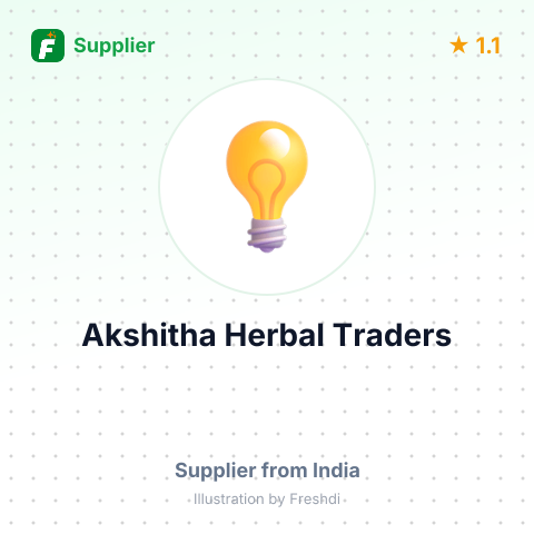 Akshitha Herbal Traders  – summary card, no photo uploaded yet