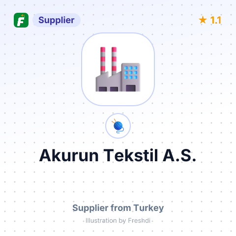 Akurun Tekstil A.S. – summary card, no photo uploaded yet