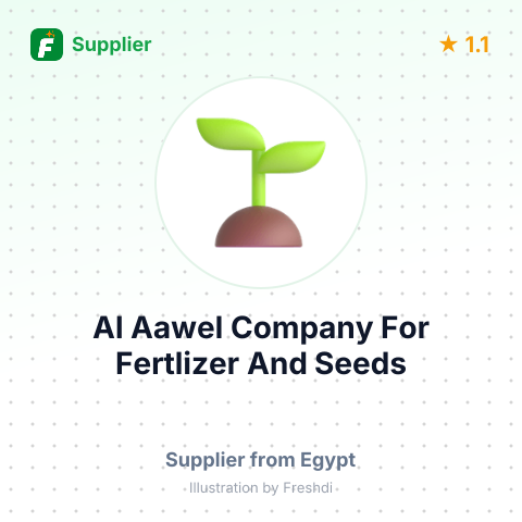 Al Aawel Company For Fertlizer And Seeds – summary card, no photo uploaded yet