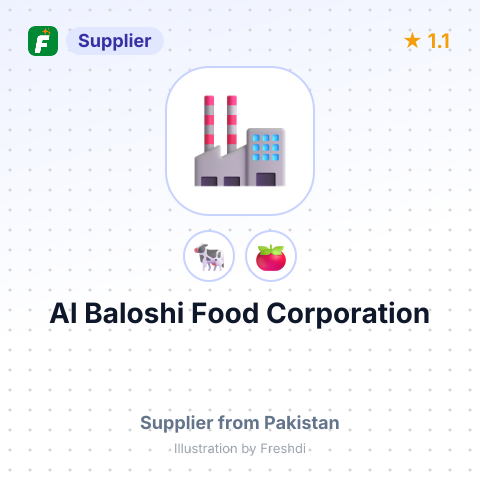 Al Baloshi Food Corporation  – summary card, no photo uploaded yet
